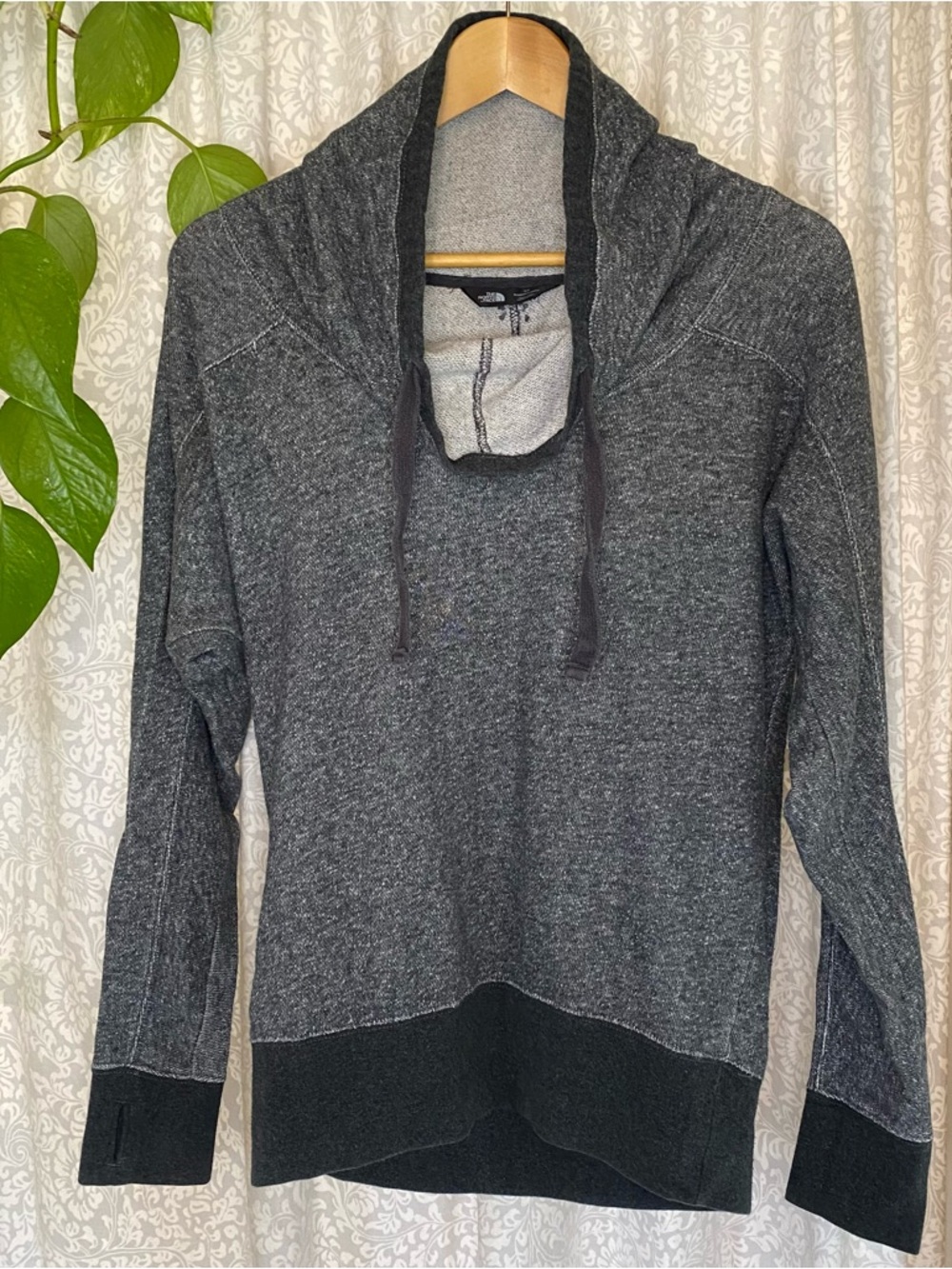 The North Face Cowl Neck Sweatshirt Grey